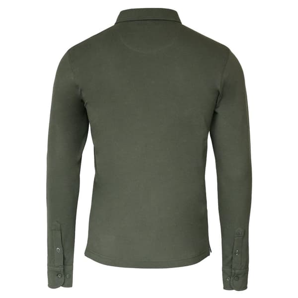 Nimbus Carlington Deluxe langærmet poloshirt med lange ærmer til mænd