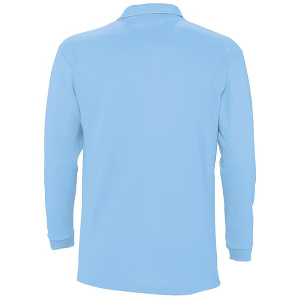SOLS Mens Winter II Long Sleeve Pique Cotton Polo Shirt