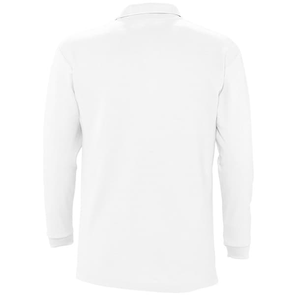 SOLS Mens Winter II Long Sleeve Pique Cotton Polo Shirt