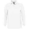 Pikkukuva 1 / 3: SOLS Mens Winter II Long Sleeve Pique Cotton Polo Shirt