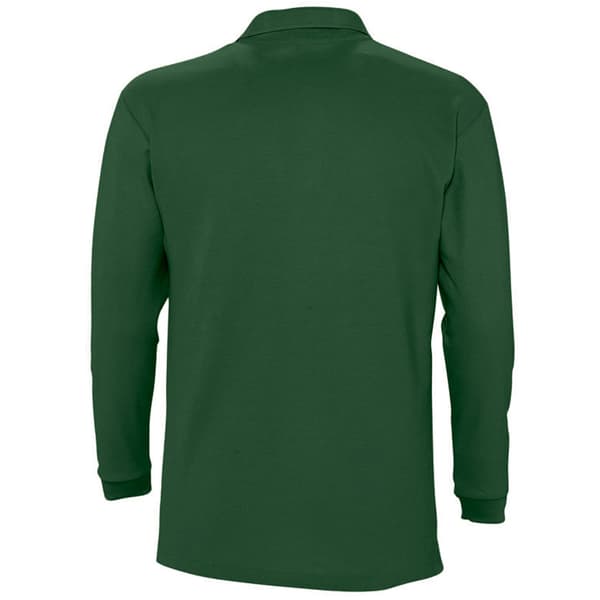 SOLS Mens Winter II Long Sleeve Pique Cotton Polo Shirt