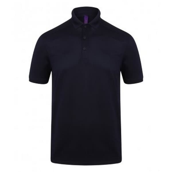 Henbury Stretch Microfine Pique Polo Shirt til mænd