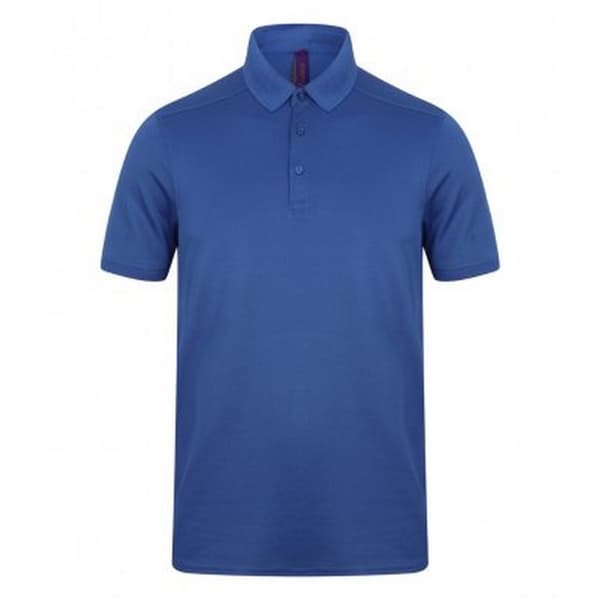 Henbury Stretch Microfine Pique Polo Shirt til mænd