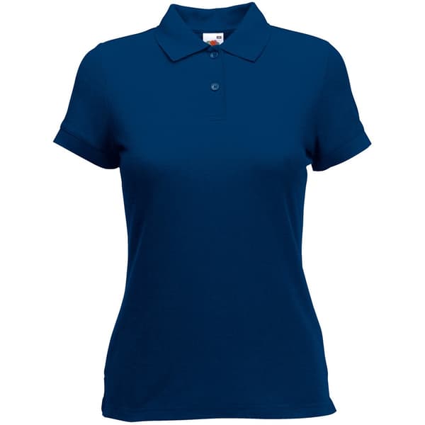 Fruit of the Loom Dam/Ladies Lady Fit kortärmad polotröja