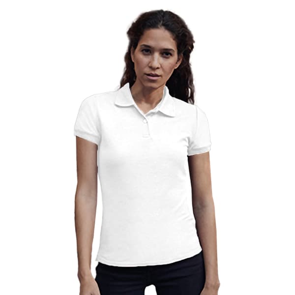 Fruit of the Loom Dam/Ladies Lady Fit kortärmad polotröja