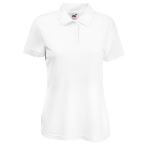 Fruit of the Loom Dam/Ladies Lady Fit kortärmad polotröja