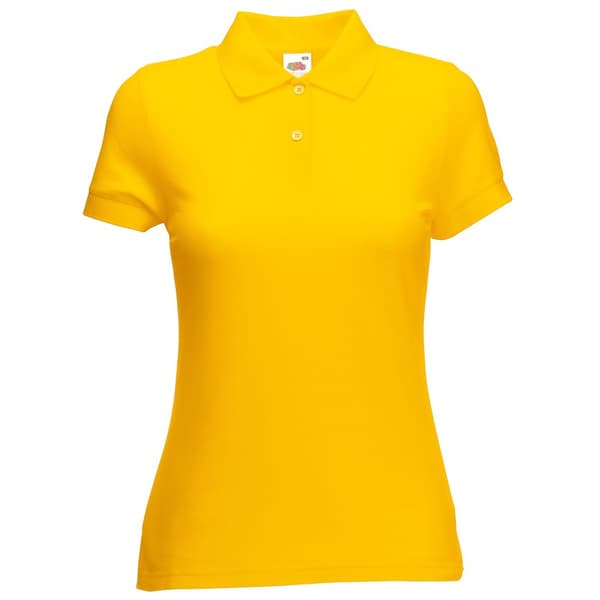 Fruit of the Loom Dam/Ladies Lady Fit kortärmad polotröja