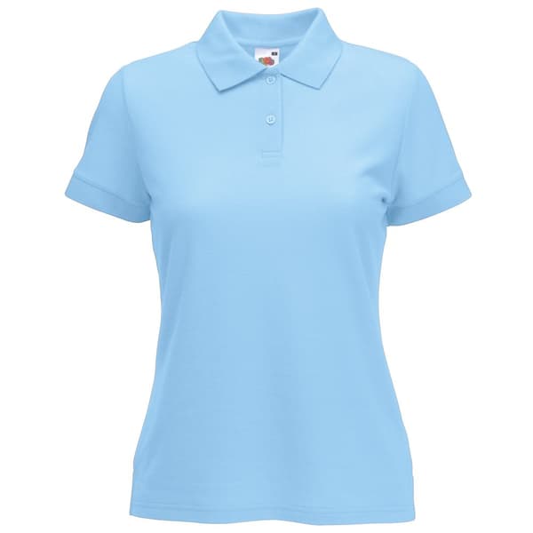 Fruit Of The Loom Womens/Ladies Lady Fit Short-Sleeved Polo Shirt