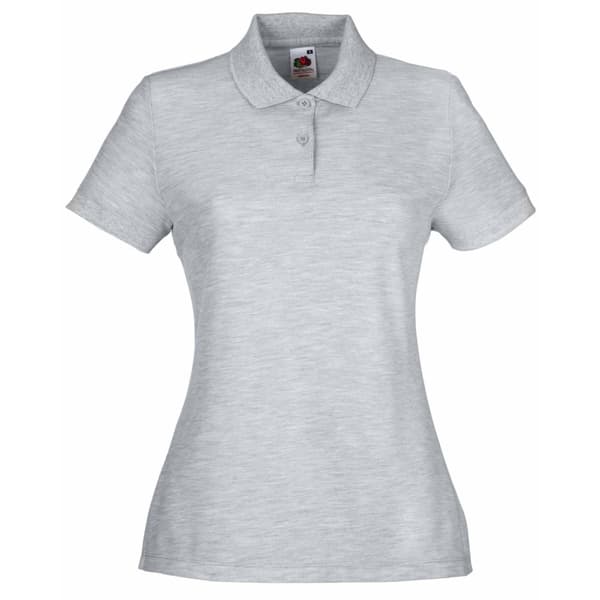 Fruit of the Loom Dam/Ladies Lady Fit kortärmad polotröja