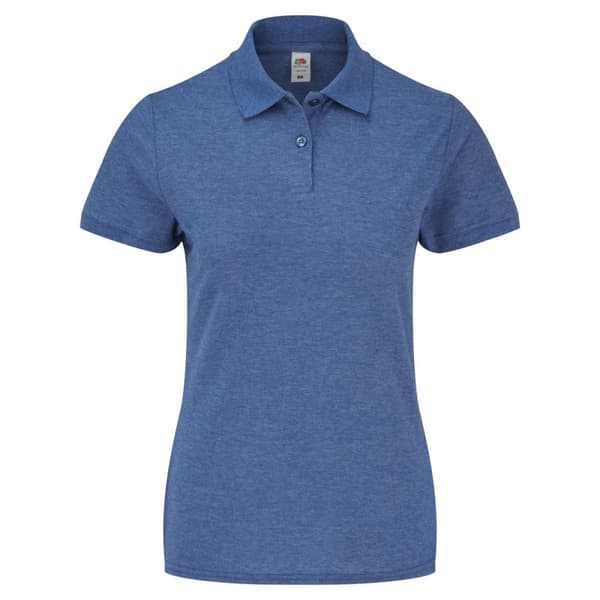 Fruit of the Loom Dam/Ladies Lady Fit kortärmad polotröja