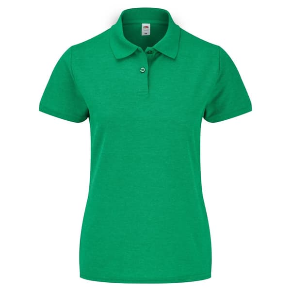 Fruit of the Loom Dam/Ladies Lady Fit kortärmad polotröja