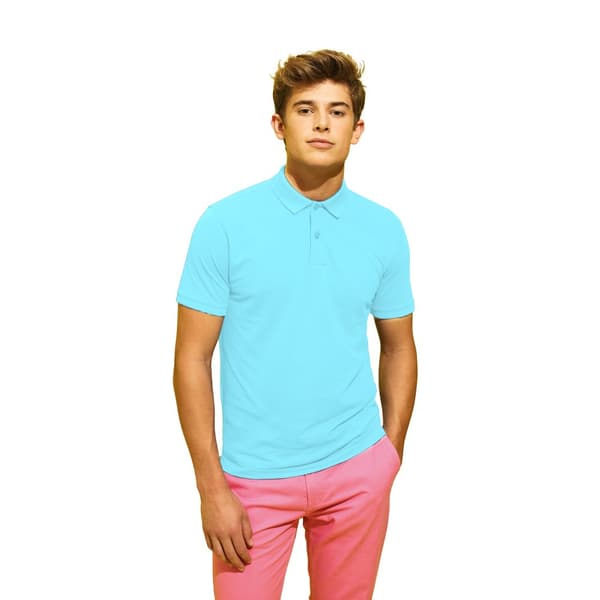 Asquith & Fox Mens Coastal Vintage Wash Polo