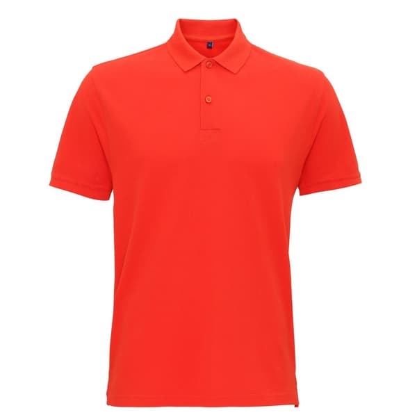Asquith & Fox Mens Coastal Vintage Wash Polo
