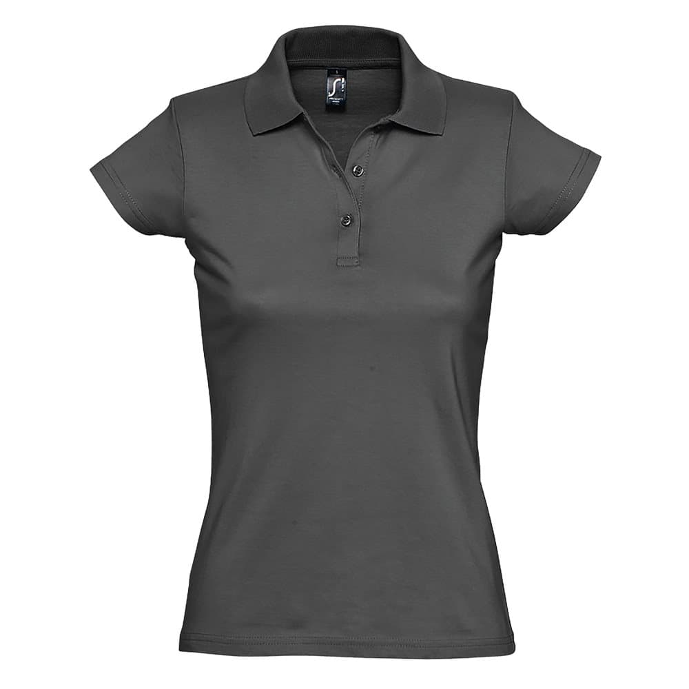 SOLS Womens/Ladies Prescott kortärmad polotröja i Jersey