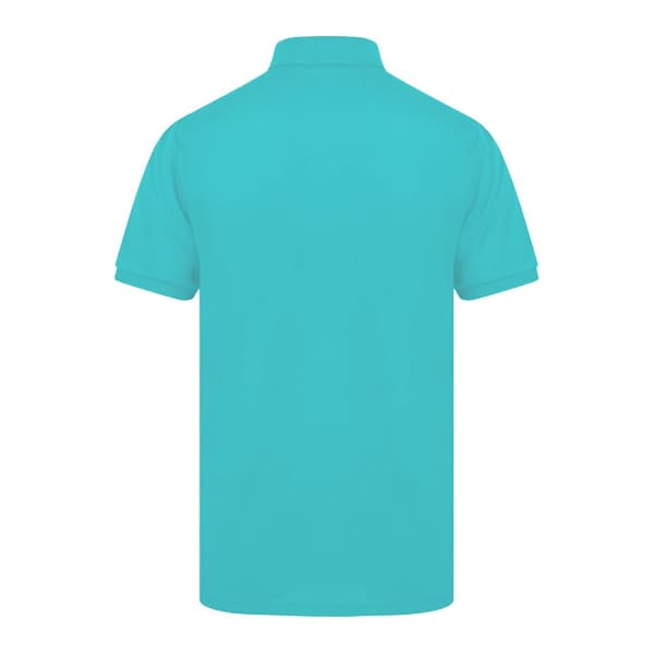 Henbury Mens Short Sleeved 65/35 Pique Polo Shirt