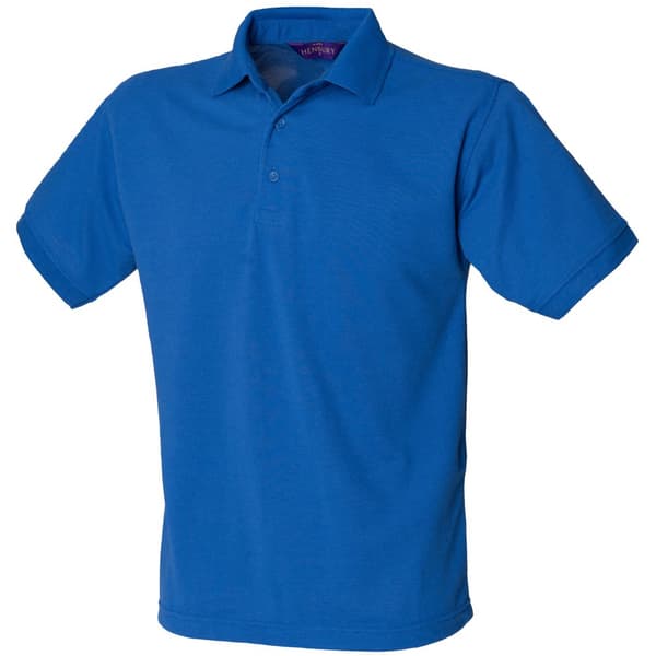 Henbury Kortärmad 65/35 Pique Polo Shirt för män