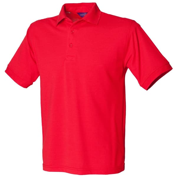 Henbury Kortärmad 65/35 Pique Polo Shirt för män