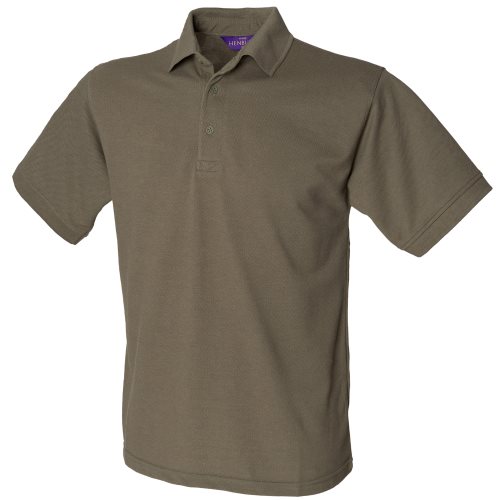 Bild av Henbury Kortärmad herrar 65/35 Pique poloshirt