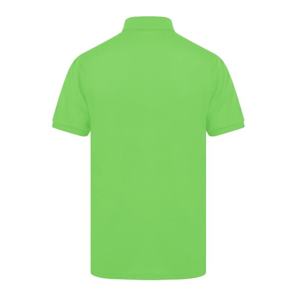 Henbury Kortärmad 65/35 Pique Polo Shirt för män