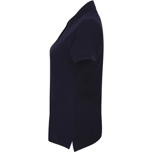 Henbury Womens/Ladies Micro-Fine kortärmad polotröja