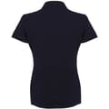 Miniatyrbilde 2 av 4: Henbury Womens/Ladies Micro-Fine Short Sleeve Polo Shirt
