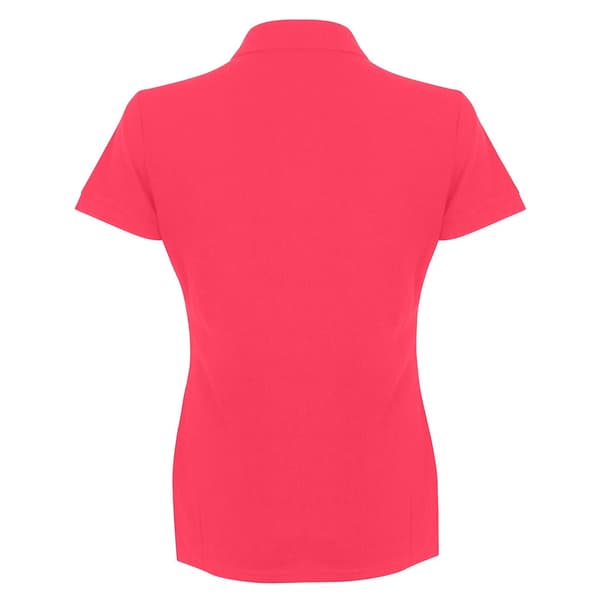 Henbury Womens/Ladies Micro-Fine kortärmad polotröja