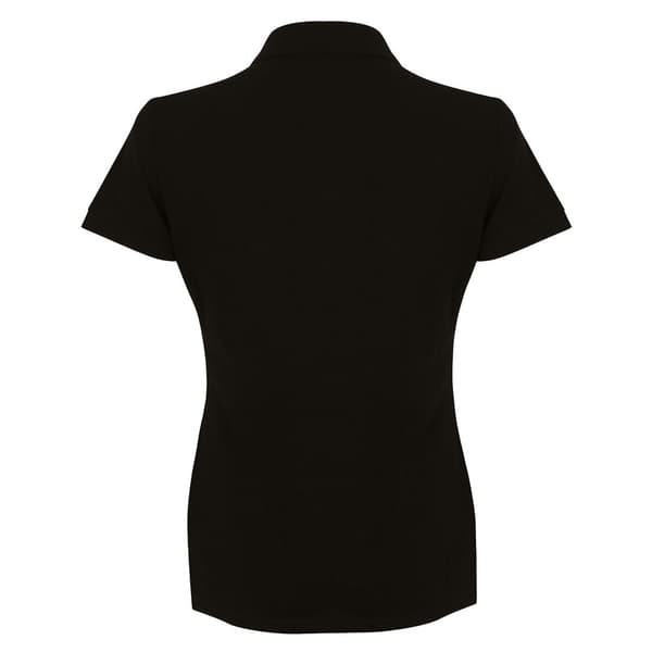 Henbury Womens/Ladies Micro-Fine kortärmad polotröja