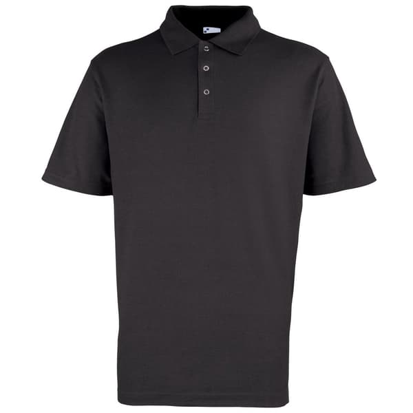 Premier Herre Stud Heavyweight almindelig poloshirt i pique