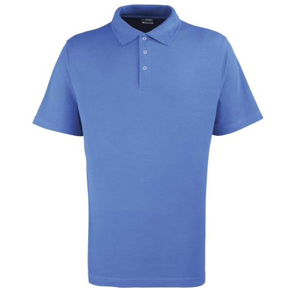 Premier Herre Stud Heavyweight almindelig poloshirt i pique