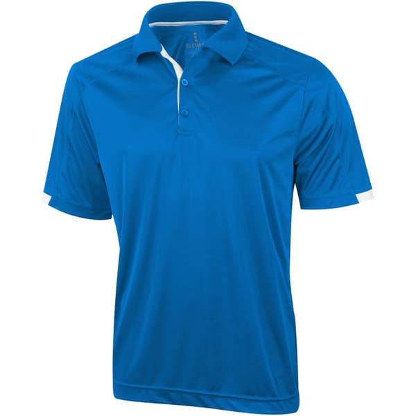 Elevate Mens Kiso Short Sleeve Polo Blue XS