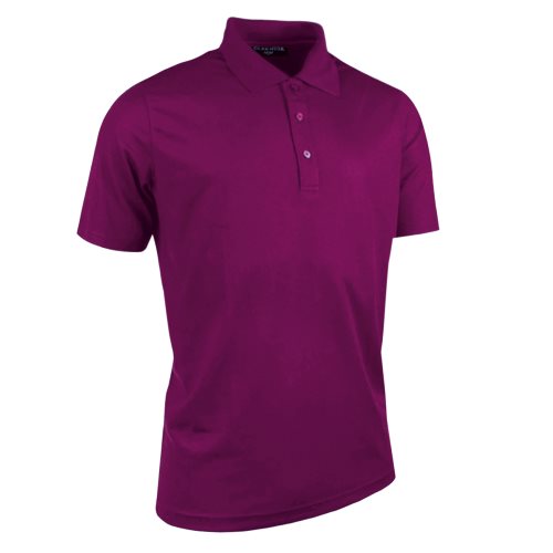 Bild av Glenmuir Herr Plain Performance Pique Kortärmad golfpolo