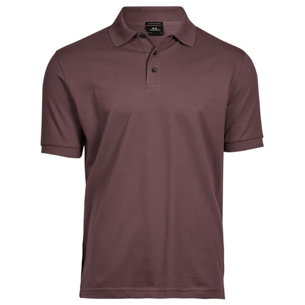 Tee Jays Polo shirt med kort ärm i lyxig stretch för män