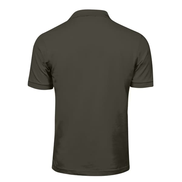 Tee Jays Polo shirt med kort ärm i lyxig stretch för män