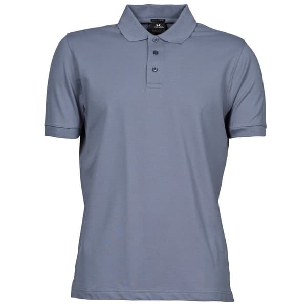 Tee Jays Polo shirt med kort ärm i lyxig stretch för män