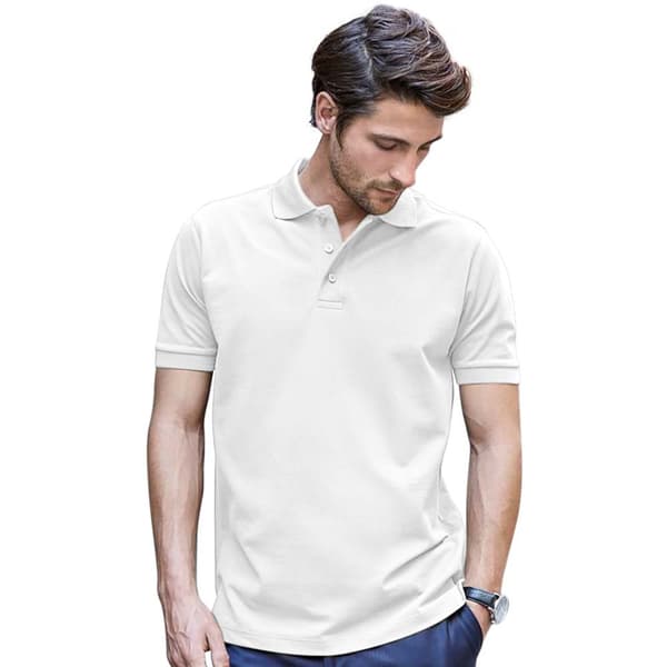 Tee Jays Polo shirt med kort ärm i lyxig stretch för män