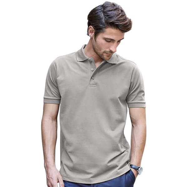 Tee Jays Polo shirt med kort ärm i lyxig stretch för män