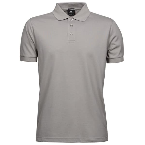 Tee Jays Polo shirt med kort ärm i lyxig stretch för män