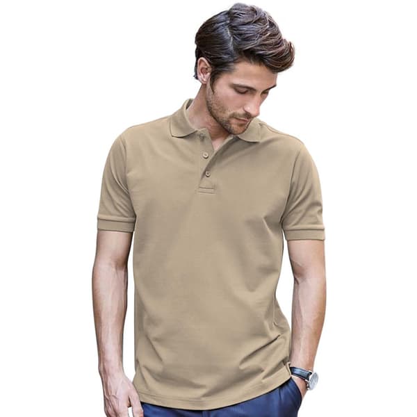 Tee Jays Polo shirt med kort ärm i lyxig stretch för män