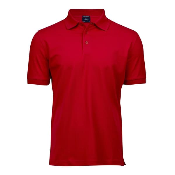 Tee Jays Polo shirt med kort ärm i lyxig stretch för män