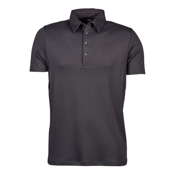 Tee Jays Pima kortærmet bomulds-polo shirt til mænd