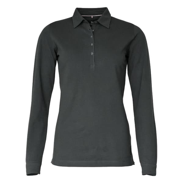 Nimbus Womens/Ladies Carlington Deluxe Long Sleeve Polo Shirt