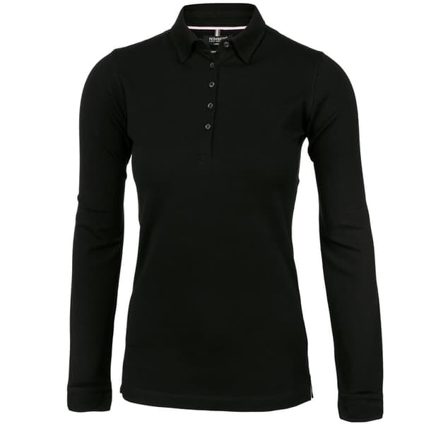 Nimbus Womens/Ladies Carlington Deluxe Long Sleeve Polo Shirt