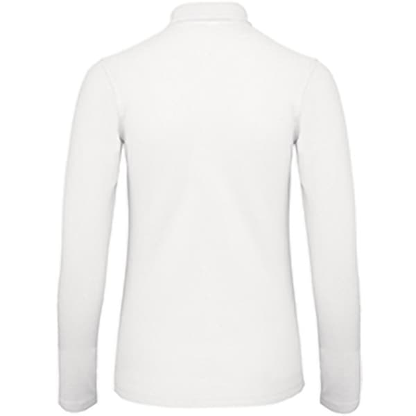 B&C ID.001 Polo med lange ærmer til kvinder/damer