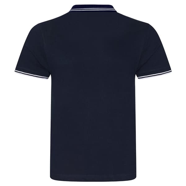 AWDis Mens Stretch Tipped Piqu Polo Shirt