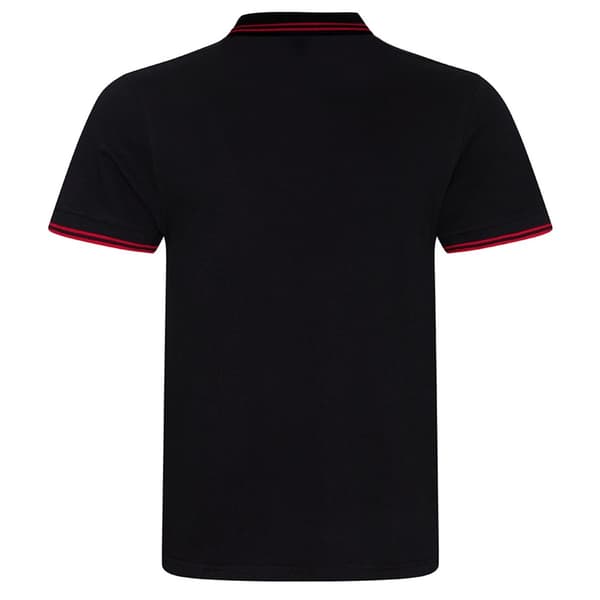 AWDis Polo shirt för män med stretch och trikå i Piqu
