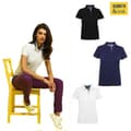 Miniatyrbilde 2 av 2: Asquith & Fox Womens/Ladies Short Sleeve Performance Blend Polo Shirt