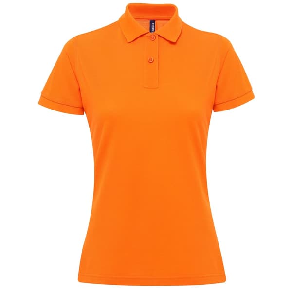 Asquith & Fox Womens/Ladies Short Sleeve Performance Blend Polo Shirt
