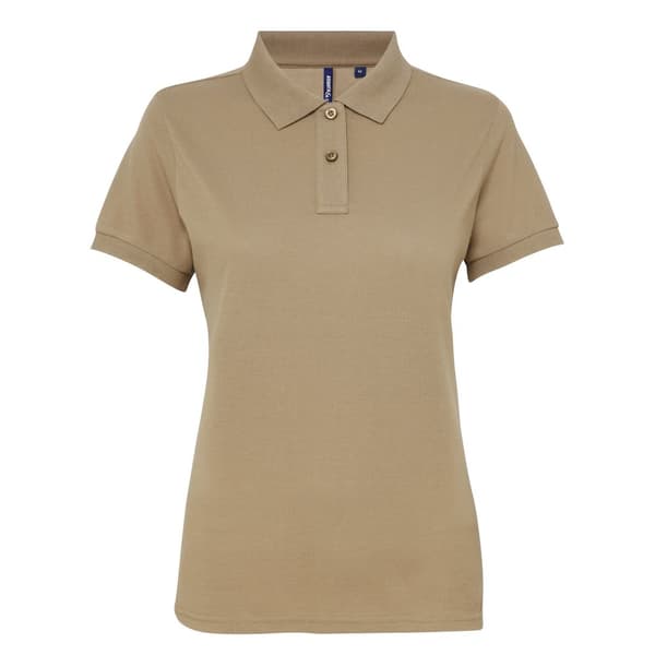 Asquith & Fox Womens/Ladies Short Sleeve Performance Blend Polo Shirt
