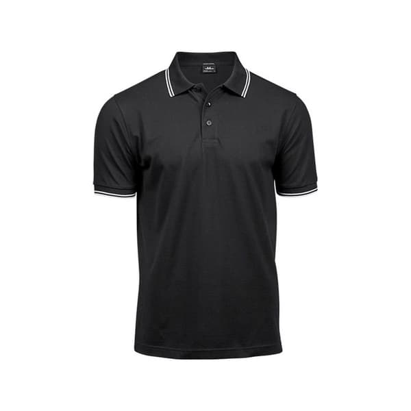 Tee Jays Herre luksus mode stribet polo