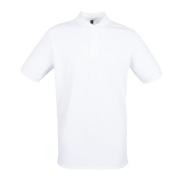 Henbury Herre poloshirt i moderne pasform i bomuldspique